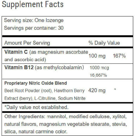 supplement facts